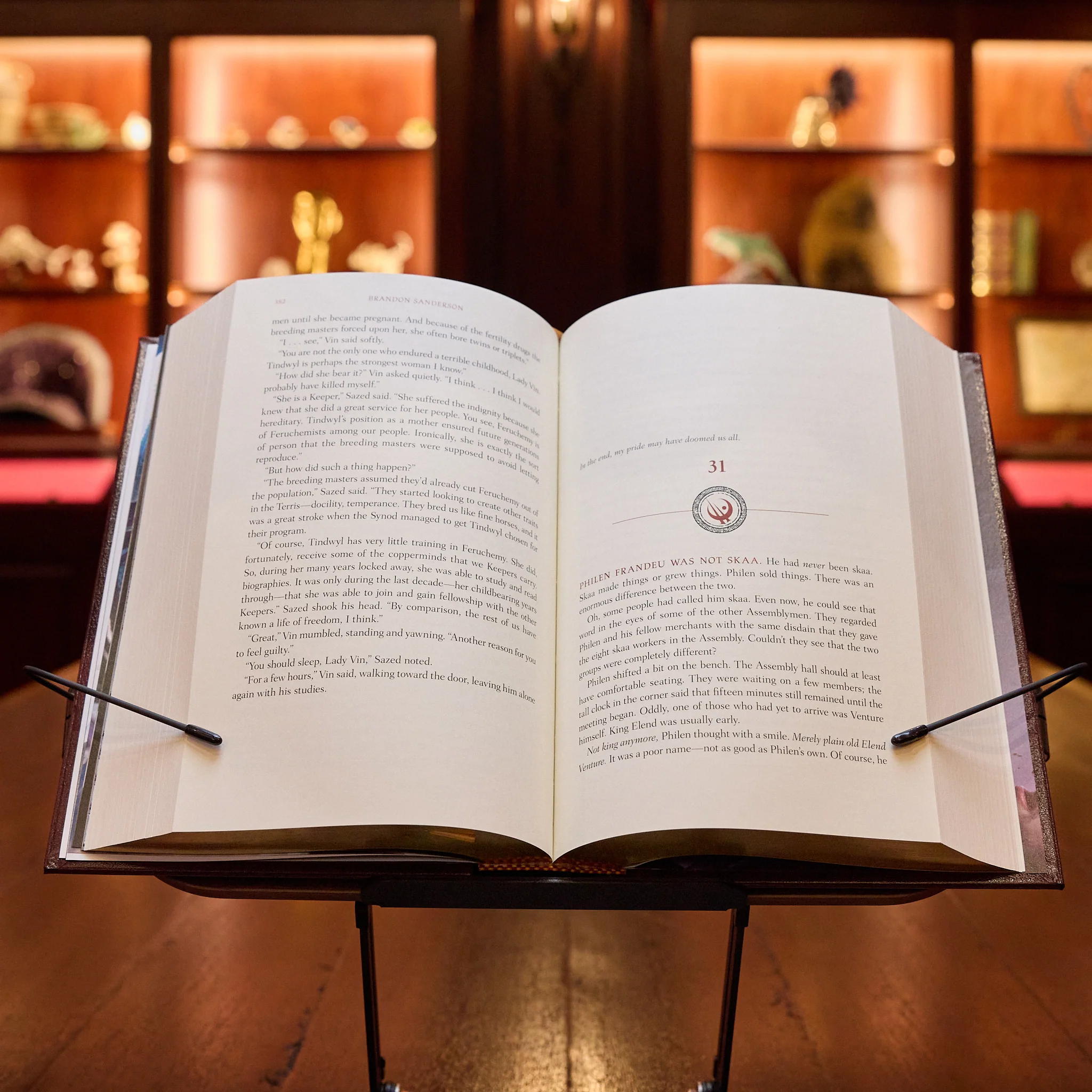 The Well of Ascension Leatherbound Book - Signed - Image 4